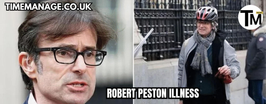 robert peston illness
