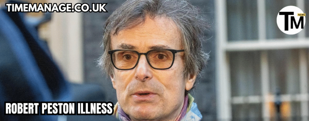 robert peston illness