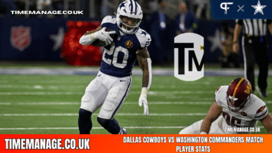 dallas cowboys vs washington commanders match player stats