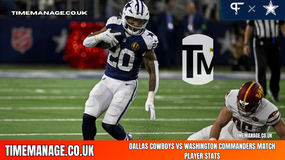 dallas cowboys vs washington commanders match player stats