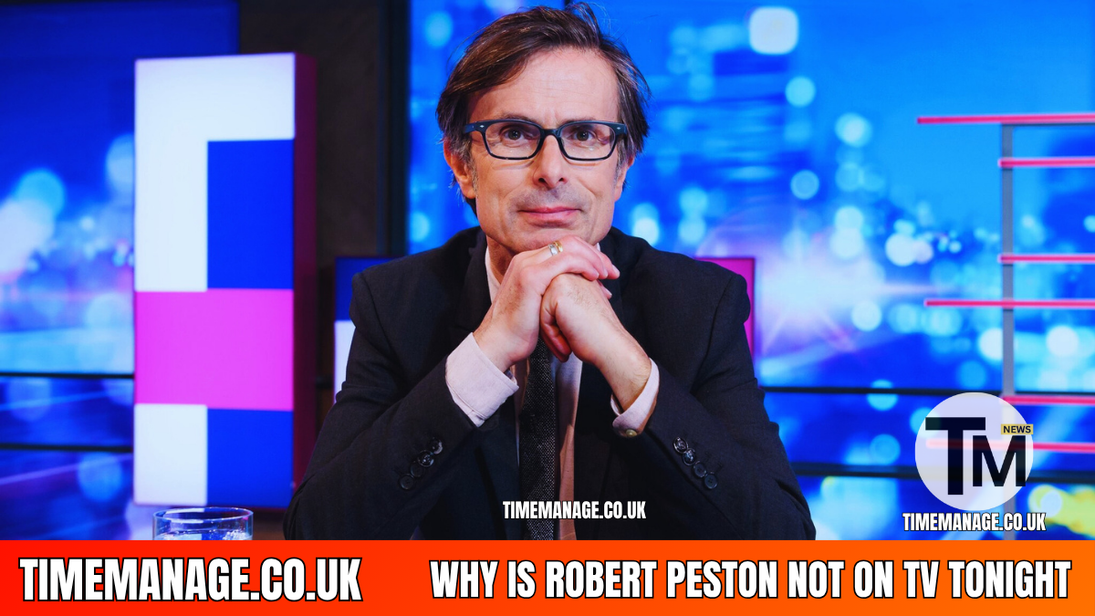why is robert peston not on tv tonight